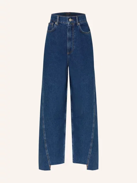Allsaints Dżinsy Typu Barrel Fox blau granatowe
