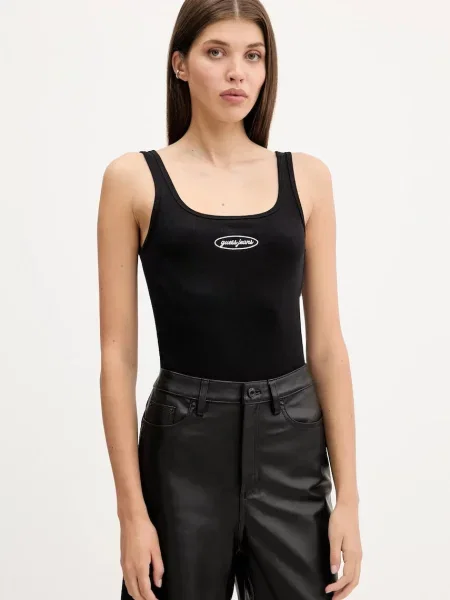 Топ Guess Jeans чорний