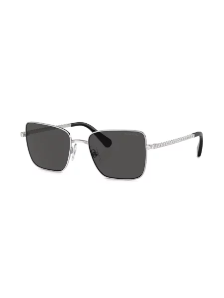 Ochelari de soare Swarovski Eyewear de cristal argintiu