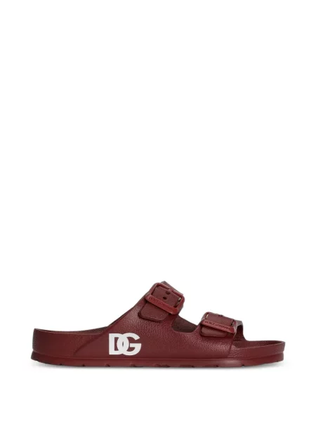 Kapcie dziecięce Dolce And Gabbana czerwone