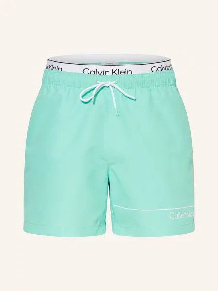 Plavecké šortky Calvin Klein Medium Double WB hot heat