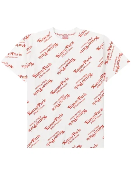 Tricou Kenzo cu imagine alb