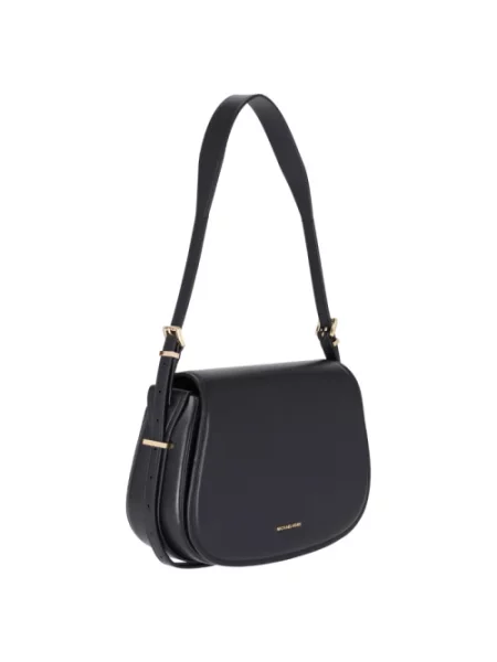 Torebka crossbody Michael Kors skórzana czarna