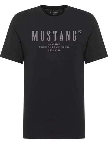 MUSTANG Póló Alex' fekete