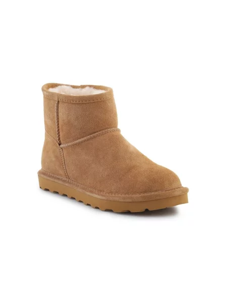 Kotníkové boty Bearpaw béžové