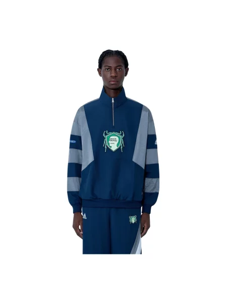 Bluza sportowa Adidas do biegania niebieska