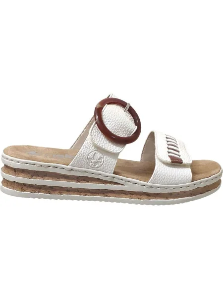 Pantofi Rieker alb