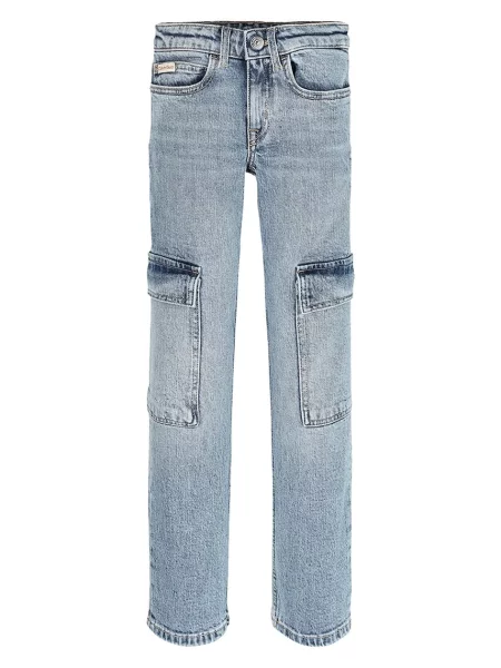 Calvin Klein Jeans Dječje traperice MR STRAIGHT plava