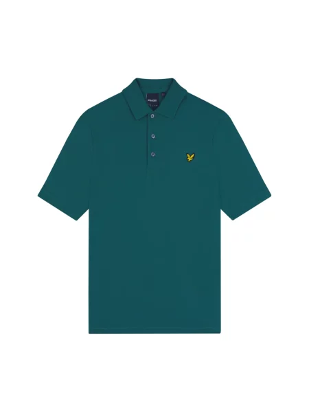 Koszulka polo Lyle & Scott zielona