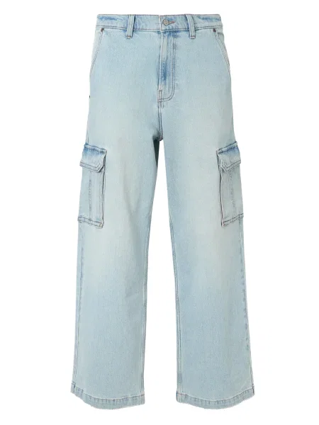 HOLLISTER Džíny s džínovina modrá