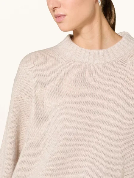 Darling Harbour Sweter Z Kaszmiru beige beżowy