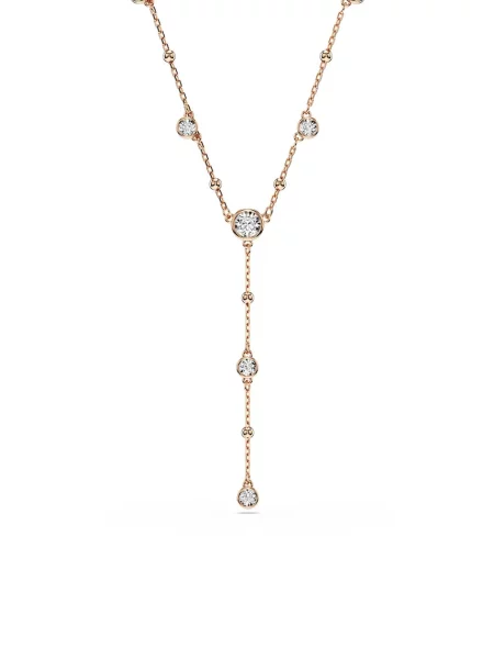 Swarovski lănțișor pentru femei placat cu aur zirconiu cubic IMBER