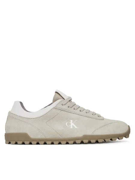 Calvin Klein Jeans Sportcipők Low Profile Runner Mg Sue bézs