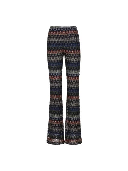Lniane spodnie Missoni