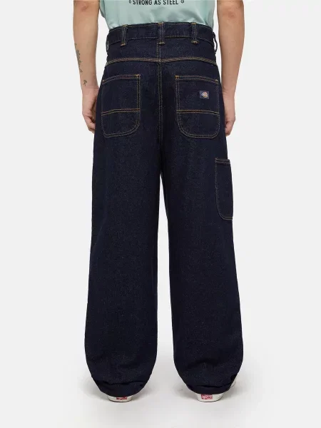 Dickies Широкі джинси Темно-синій сині