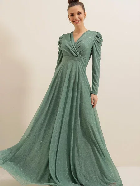 Sukienka maxi By Saygı koronkowa