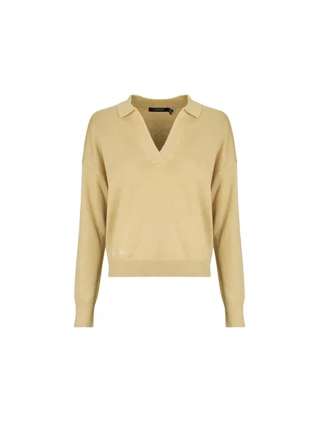 Pulover Lauren Ralph Lauren bež