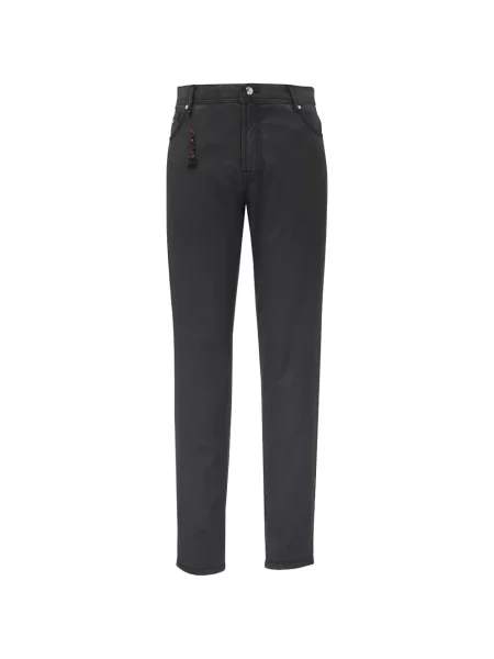 Vlněné casual kalhoty Marco Pescarolo šedé