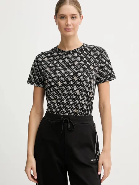 Футболка Guess RHOMBUS чорний