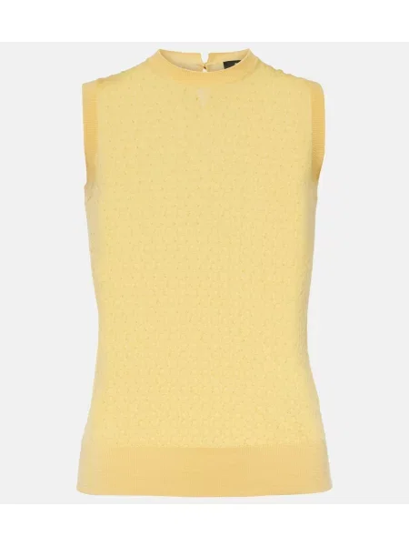 Pulover Etro de lână galben