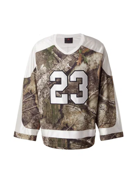 Jordan Majica BRK kaki / oliva / črna bela