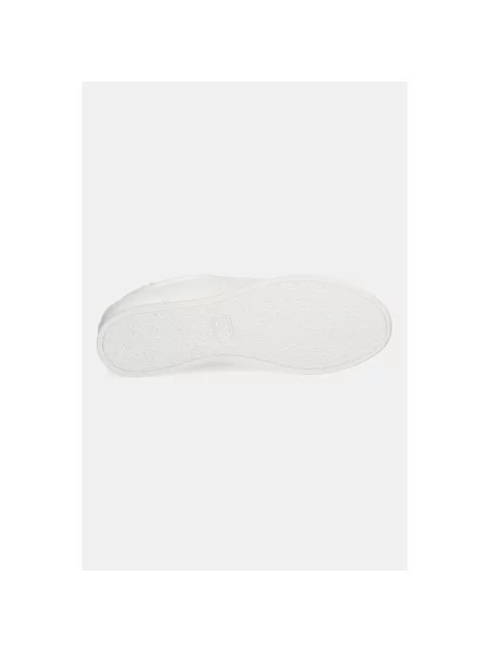 Sneakersy Armani Exchange skórzane białe