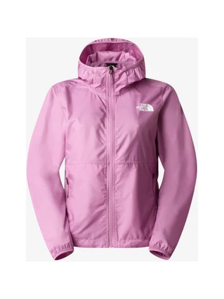 Kurtka cienka z kapturem The North Face Cyclone S różowa