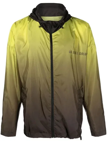 Яке 44 Label Group с качулка с принт черно