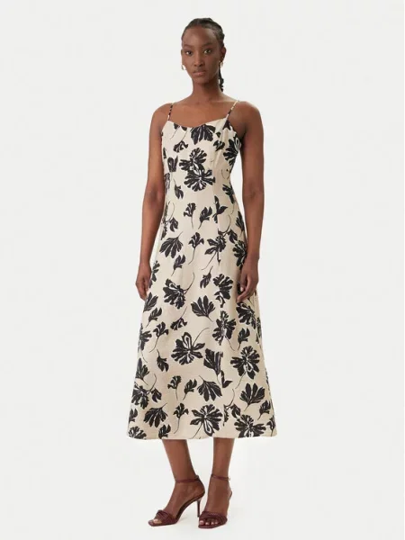 Vero Moda Sukienka letnia Jennifer beżowy