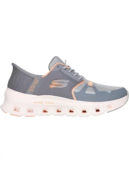 Pantofi Skechers gri