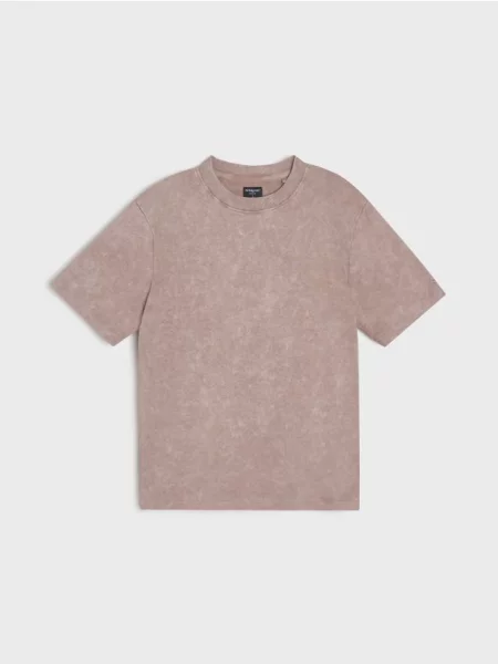 Sinsay Bluza z efektem sprania beżowy