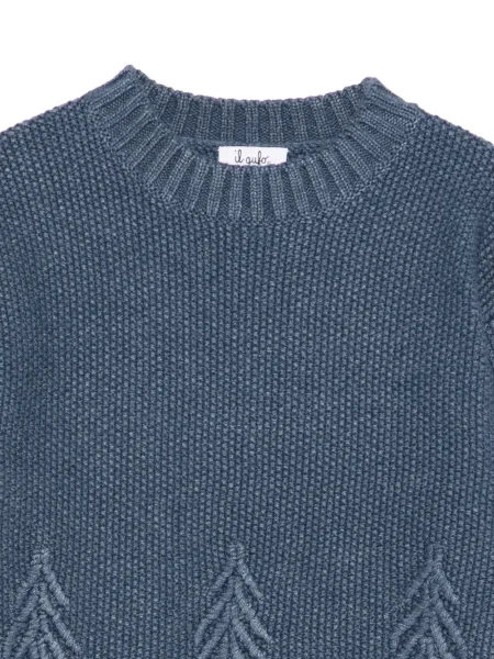 Sweter dziecięcy Il Gufo niebieski
