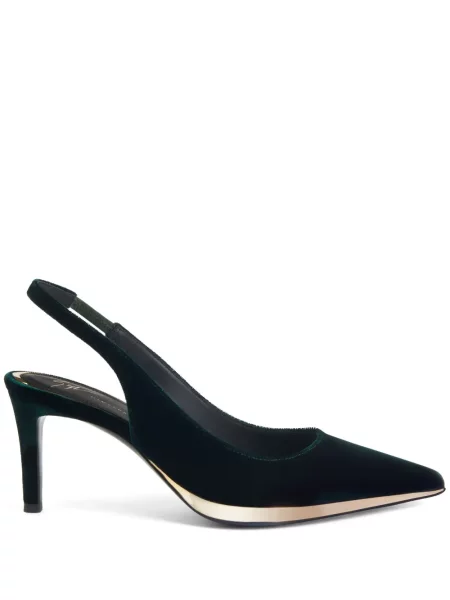 Pantofi cu toc Giuseppe Zanotti slingback negru