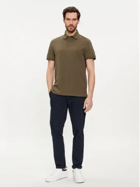 Tommy Hilfiger Polokošile Khaki zelené