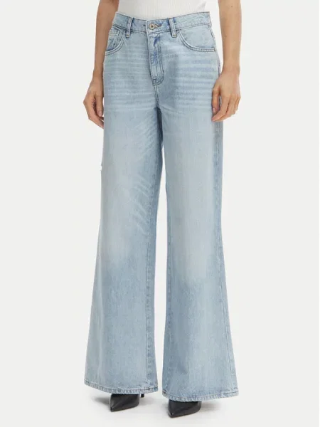 Fracomina Farmer Wide Leg kék