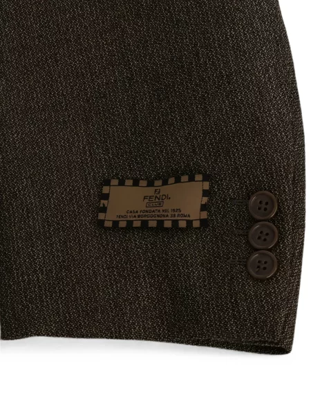 Costum Fendi de lână maro