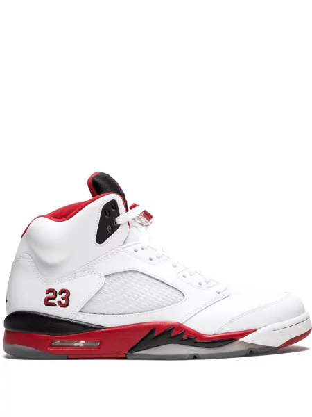 Sneakerși Jordan 5 Retro alb