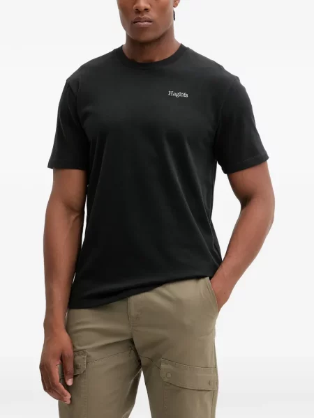Tricou Haglöfs cu broderie negru