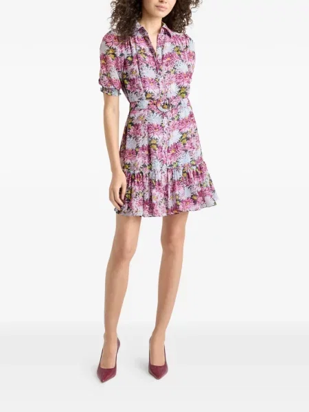 Rochie Cinq A Sept cu imagine de costum roz