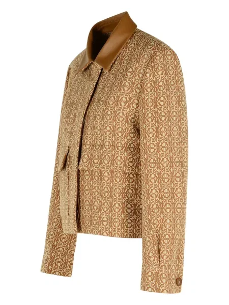 Geacă Max Mara din jacard maro