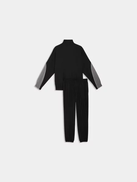 Спортивний костюм PUMA Woven Colorblock Suit комбінований верх чорний