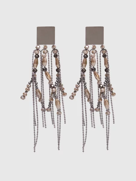 Серьги Peserico с бисером