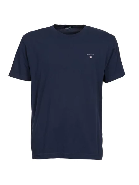 Majica Gant s kratkimi rokavi modra