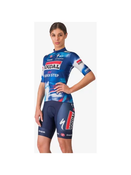 Spodenki rowerowe Soudal Quick-Step Competizione 2 XL niebieskie