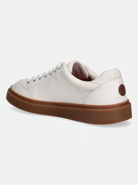 Sneakerși Camper din piele alb
