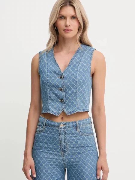 Morgan vestă un singur rand de COSHEL albastru