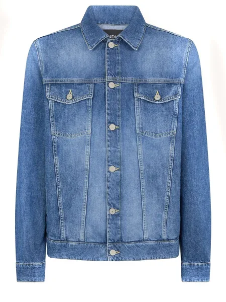 Geacă de blugi Dondup albastru