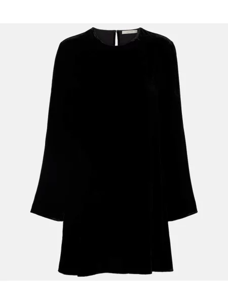 Rochie Asceno de catifea negru