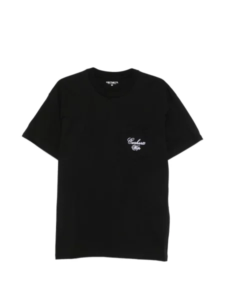 Tricou Carhartt Wip cu broderie negru