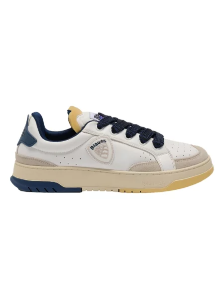 Sneakerși Blauer.usa alb